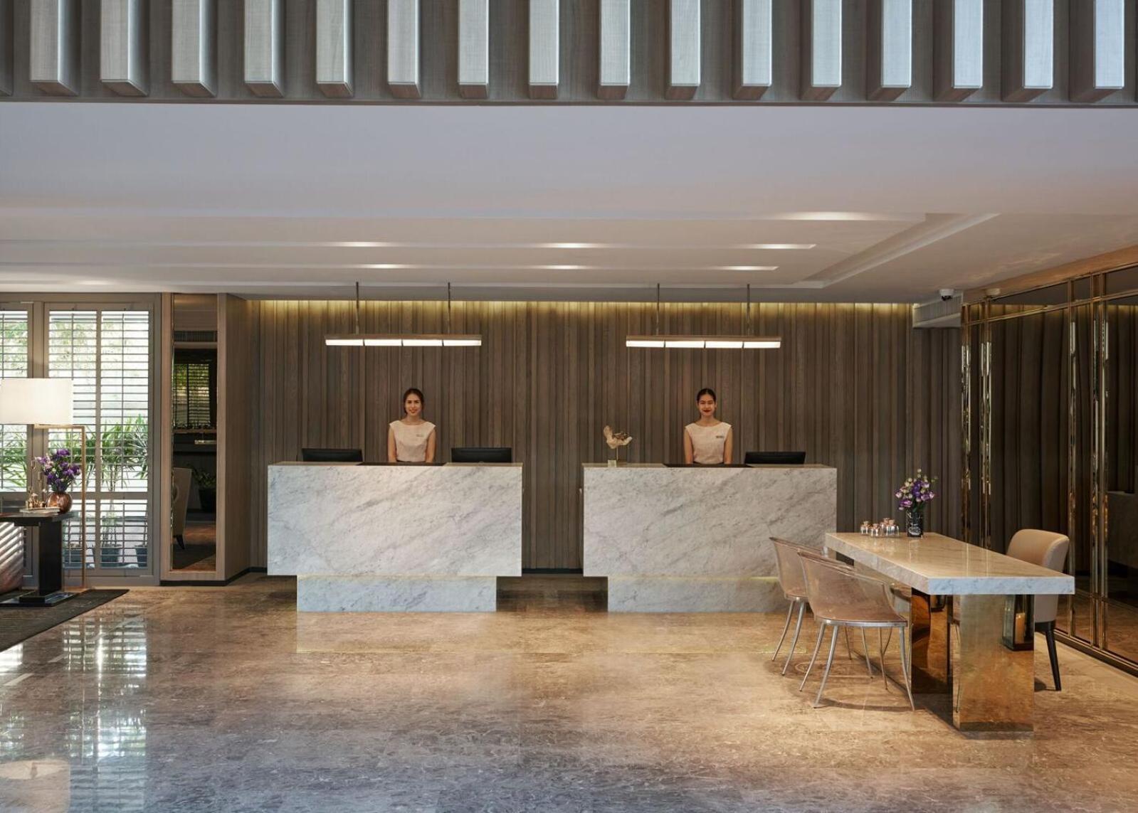 The Park Nine Hotel Suvarnabhumi Bangkok Kültér fotó The hotel's lobby